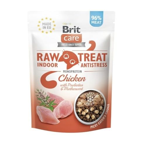 Brit Care Raw Treat Katzensnack, Huhn, 40 g von Brit