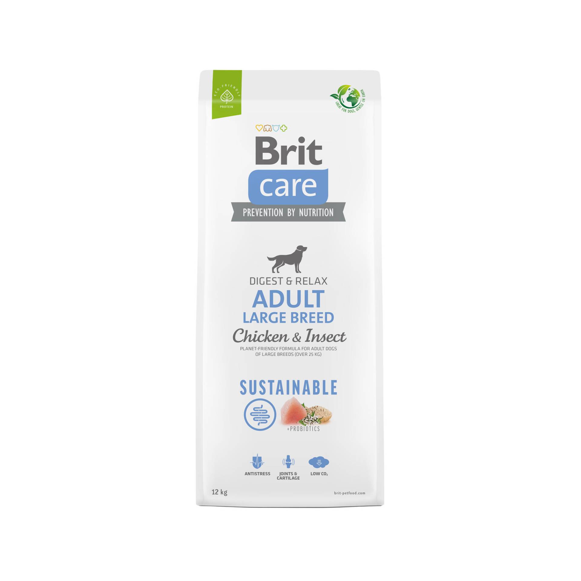 Brit Care - Sustainable Adult - Große Hunde - 12 kg von Brit