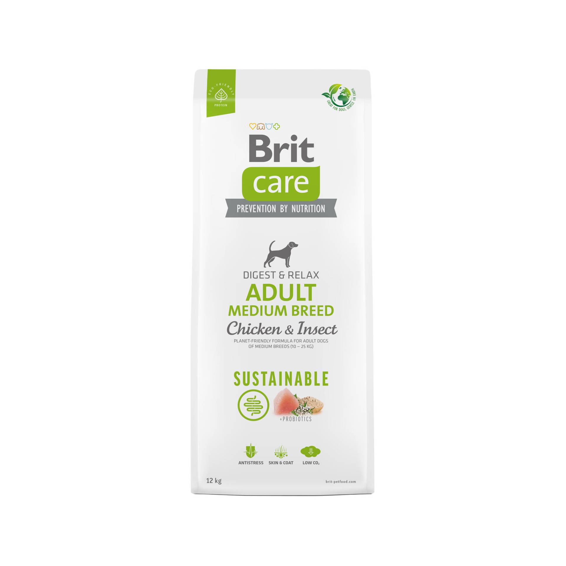 Brit Care - Sustainable Adult - Mittelgroße Hunde - 3 kg von Brit