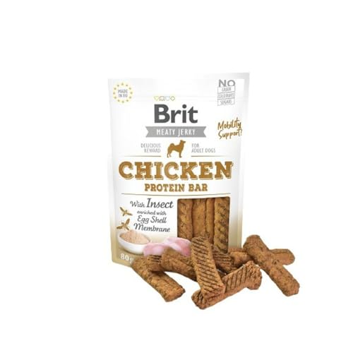 Brit Jerky Chicken with Insect Protein Bar Huhn Insekte 80g von Brit