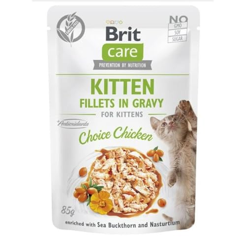 Brit Katzenfutter Care Cat Kitten Choice Huhn 85 g von Brit