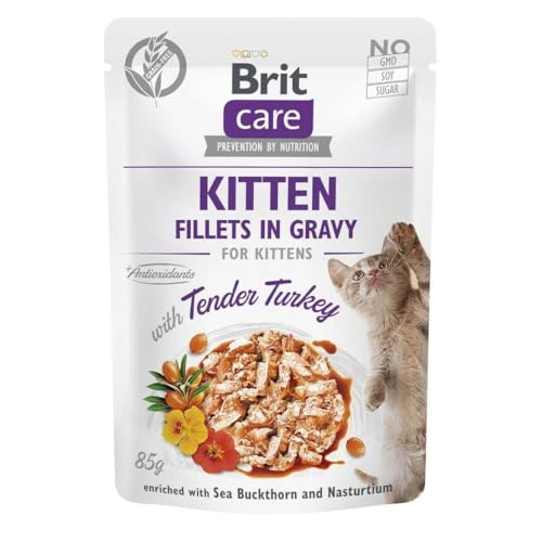 Brit Katzenfutter Care Cat Kitten Choice Huhn Türkei 85 g von Brit