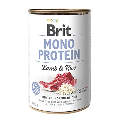 Brit Mono Protein Lamm & Reis Lammreis 400 g von Brit