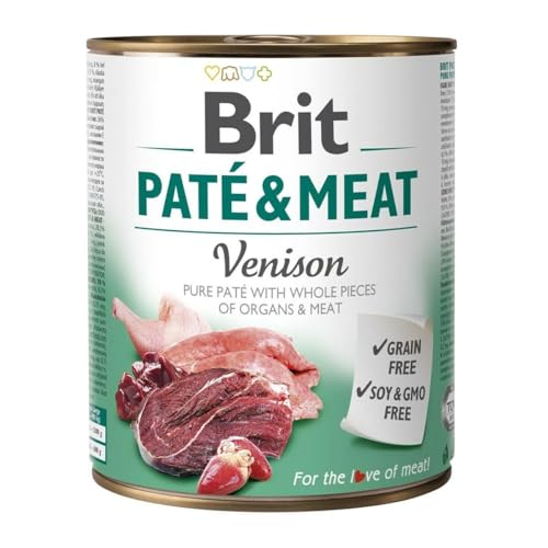 Brit Nassfutter Huhn Fleisch Wildschwein 800 g von Brit