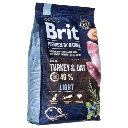 BRIT Premium by Nature Light UNIVERSAL MANZANA, Pollo, MAÍZ, PAVO 3 KG von BRIT