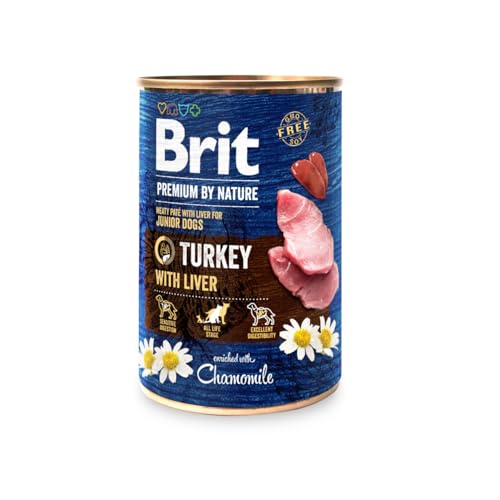 Brit Premium by Nature Truthahn mit Leber 400g (NP) von Brit