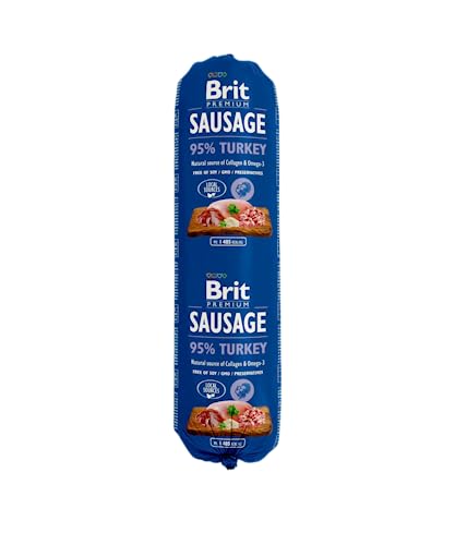 Brit Premium by Nature Wurst Pute Pute 800 g von Brit