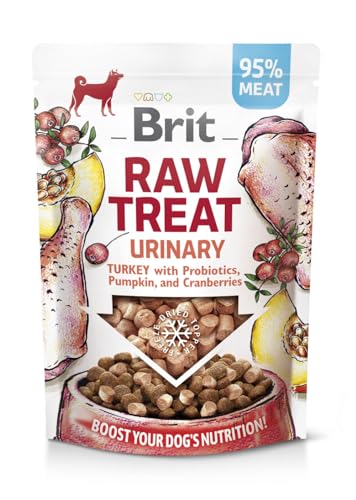 Brit Raw Treat Urinary Gefriergetrocknetes Leckerli und Topper Truthahn, 40 g von Brit