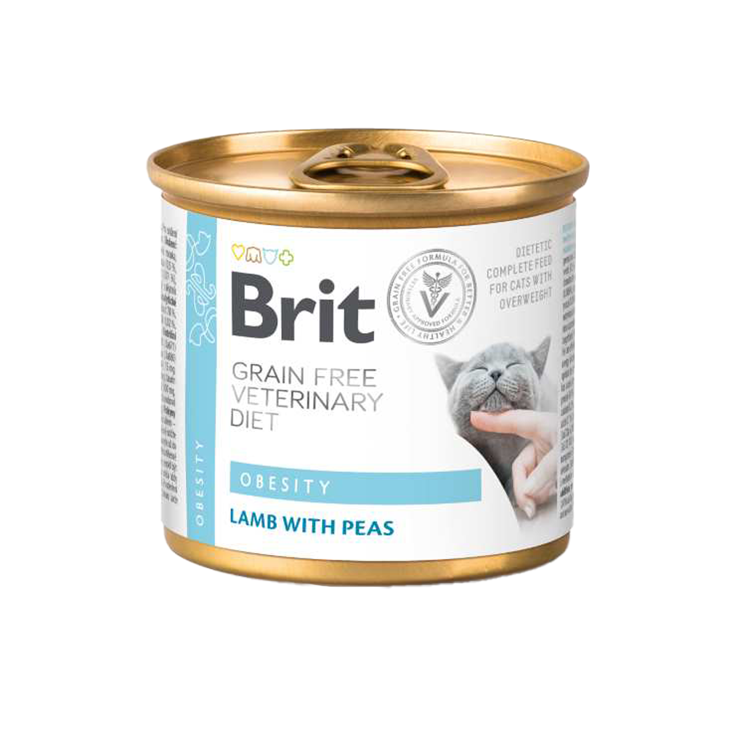 Brit Veterinary Diet Cat - Grain free - Obesity - Dose - 6 x 200 g von Brit