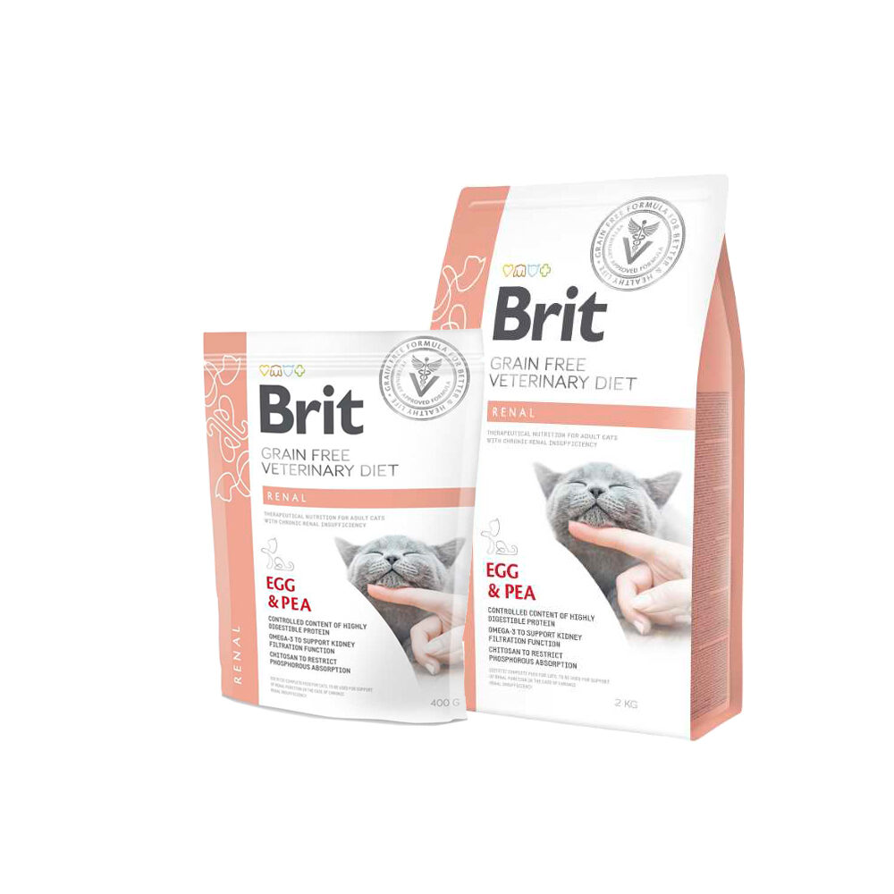 Brit Veterinary Diet Cat - Grain free - Renal - 2 kg von Brit