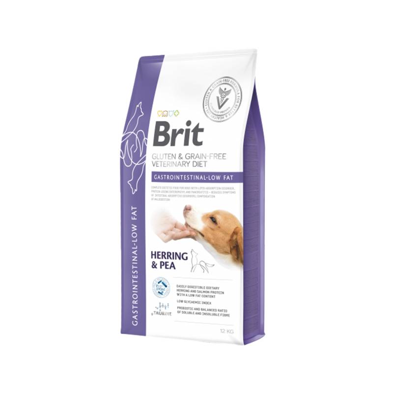 Brit Veterinary Diet Dog - Getreidefrei - Magen-Darm fettarm - 12 kg von Brit