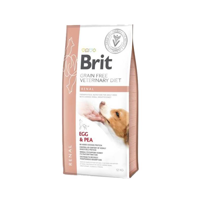 Brit Veterinary Diet Hund - getreidefrei - Renal - 2 kg von Brit