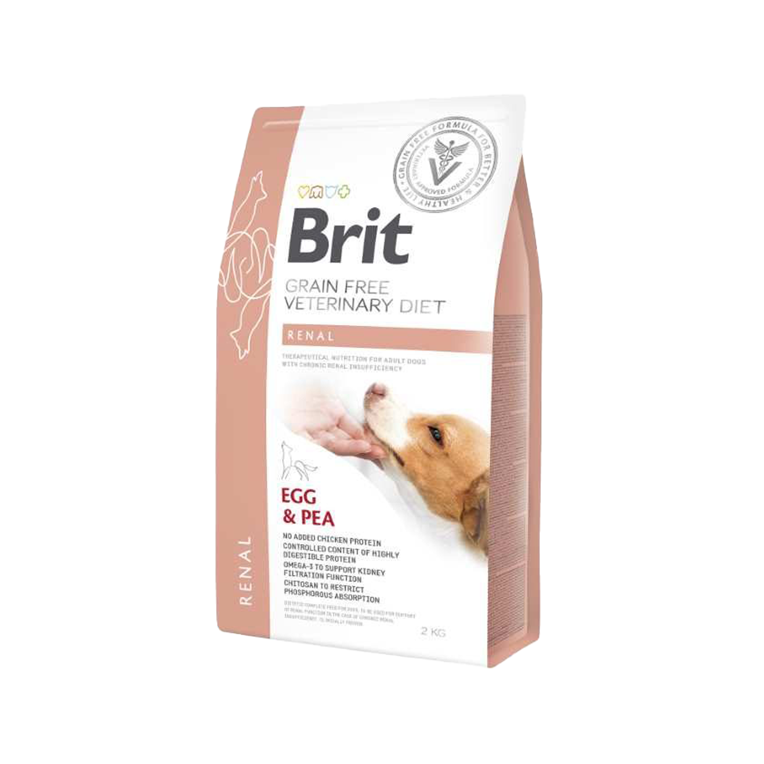 Brit Veterinary Diet Hund - getreidefrei - Renal - 2 kg Brit Veterinary Diet Hund - getreidefrei - Renal - 2 kg von Brit