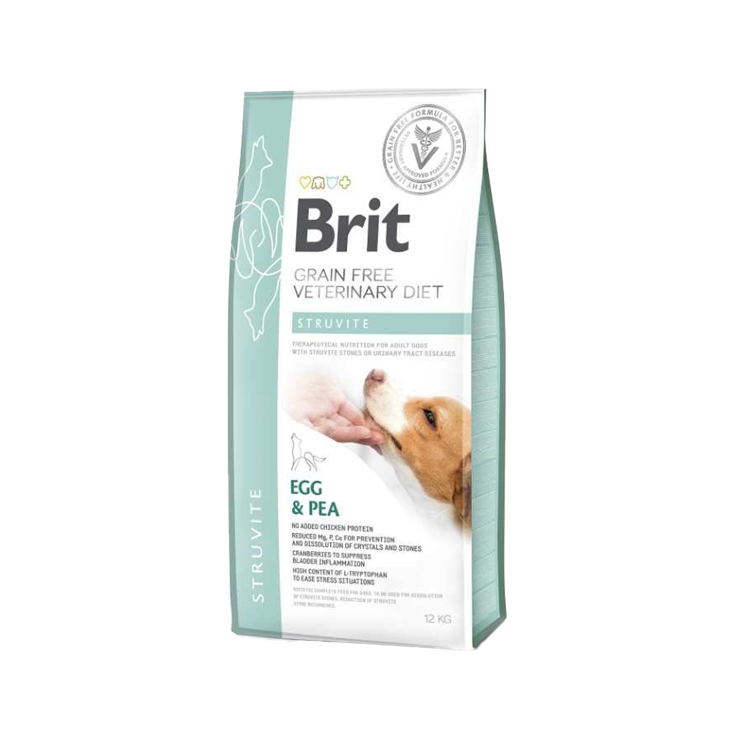 Brit Veterinary Diet Hund - getreidefrei - Struvit - 12 kg von Brit