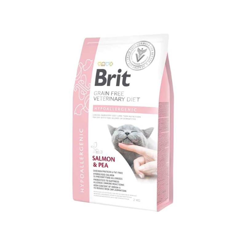 Brit Veterinary Diet Katze - Getreidefrei - Hypoallergen - 2 kg von Brit