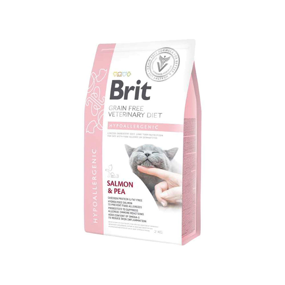 Brit Veterinary Diet Katze - Getreidefrei - Hypoallergen - 400 g von Brit