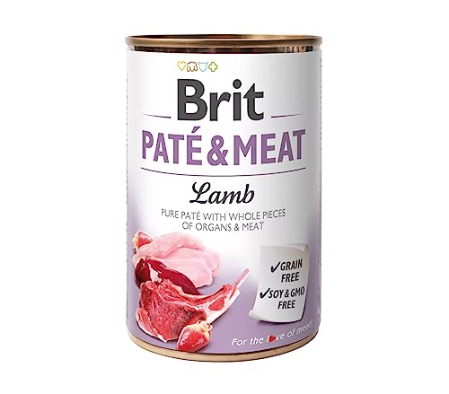 VAFO PRAHA s.r.o. Brit Can 800g Pate & Fleisch Lamm Nassfutter / 6 von Brit