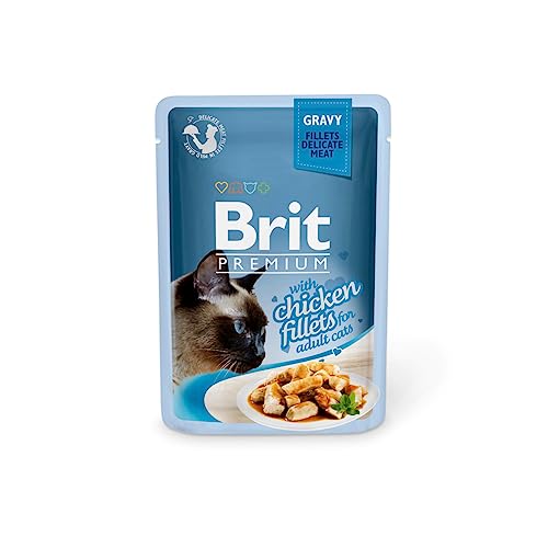 VAFO Praha s.r.o. Britium Cat Sasz.85g SOS Hähnchenfilet Nassfutter von Brit