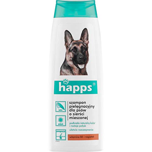 Bros Happs Hundeshampoo Pflegeshampoo für Hunde Fellpflege 200ml (Für Hunde mit gemischtem Fell) von BROS