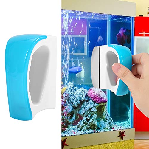 Brrnoo Aquarium-Reiniger, Aquarium-Reinigungsset mit Rutschfestem Griff, Magnetischer Bürstenreiniger, Aquarium-Reinigungswerkzeug, Aquarium-Reinigungswerkzeuge für Alle Arten von von Brrnoo