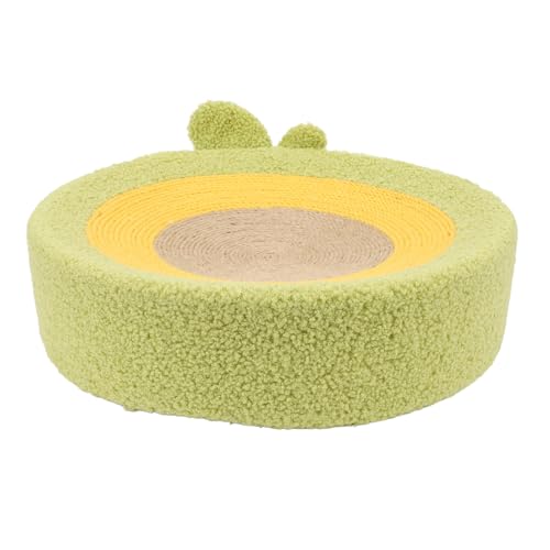 Brrnoo Avocado-förmiges Katzenkratzbett, Hochwertiges Sisal-Material, Fördert die Gesundheit, Katzenkratzbett mit Vielseitigem Design, Bezaubernd von Brrnoo