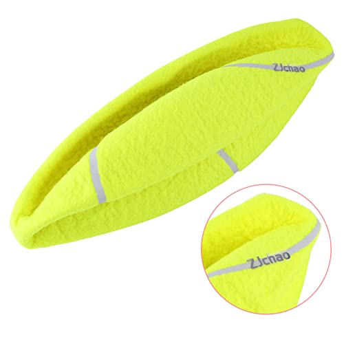 Brrnoo Jumbo-Tennisball für Hunde, 24,1 cm, Dickeres Haustierspielzeug, Mega-Jumbo-Tennisball mit Spielzubehör für Hunde, Lustige Outdoor-Sportarten, Strand-Cricket von Brrnoo