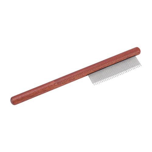 Brrnoo Flohkamm Metallkamm für Haustiere mit Edelstahlzähnen Massivholzgriff für Katzen Hunde Kaninchen kleine mittelgroße Tiere Brrnoo Flohkamm Metallkamm für Haustiere mit Edelstahlzähnen Massivholzgriff für Katzen Hunde Kaninchen kleine mittelgroße Tiere von Brrnoo
