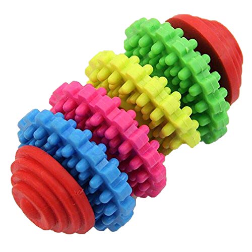 Brussel 1 Pc Haustiere Welpen Kauen Spielzeug Hunde Bunte Gummi Tough Dental Chews Zahnen Reinigung Roller Zähne Zahnfleisch Kauen Spielzeug 4 # von Brussel