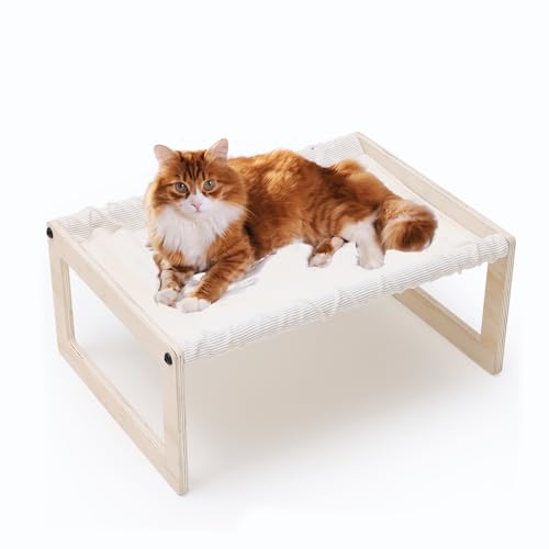 BsBsBest Katzenbett, Katzenhängematte aus Holz von BsBsBest