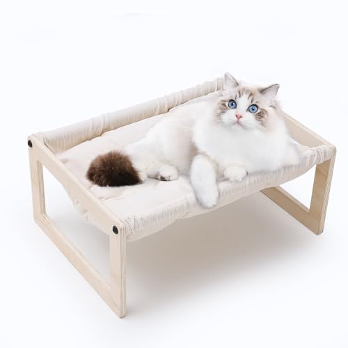 BsBsBest Katzenbett, Katzenhängematte aus Holz von BsBsBest