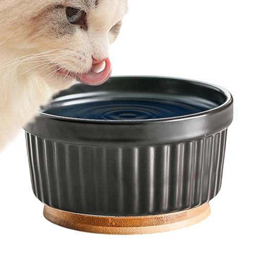 Beheizter Wassernapf für Katzen, Thermostatische Heizung Hundenapf, Keramik Hund Warming Feeder, Winter Futternapf für Outdoor Haustiere, Outdoor Beheizte Wassernapf Beheizte Haustier Wassernapf Hund von Bsbkoj