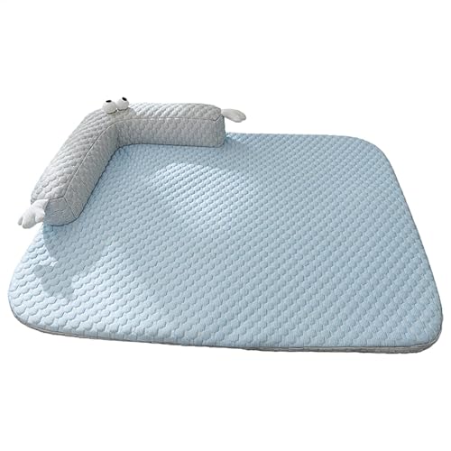 Bsbkoj Dog Cooling Mat, Washable Cat Bed Cushion, Breathable -Cooling Pad, Lightweight Portable Compact Versatile Ideal for Pets, Dogs and Cats, Outdoor Pet Cooling Pads, 400g von Bsbkoj