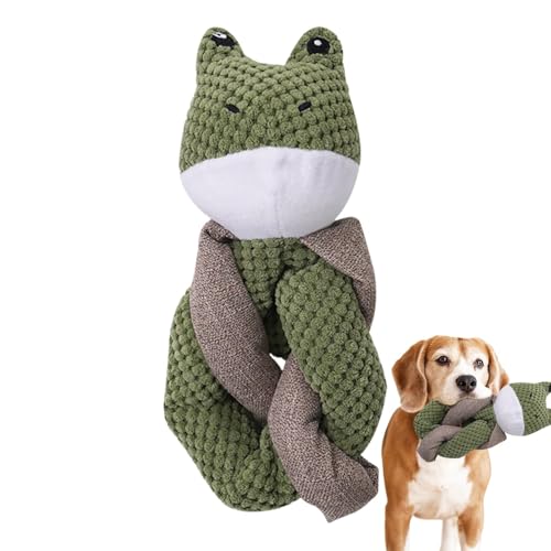 Bsbkoj Dog Squeaky Toy, Cartoon Animal-Shaped Teething Toy, 23.62x9.84x2.36 Inches Fun Interactive Chew Plaything for Puppy and Adult Dogs, Pet Supplies for Stress Relief von Bsbkoj