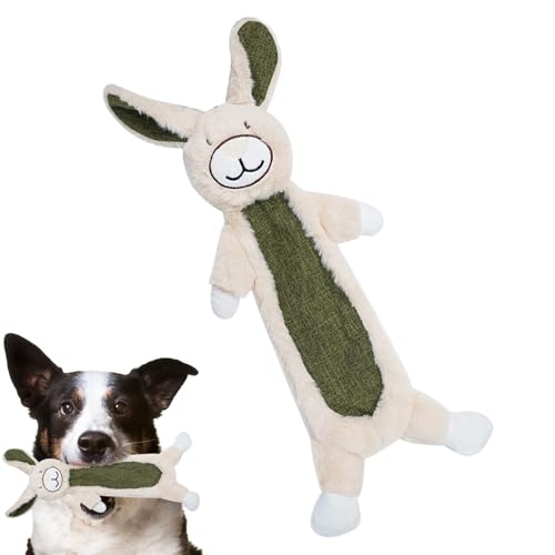 Bsbkoj Dog Squeaky Toy, Cartoon Animal-Shaped Teething Toy, 23.62x9.84x2.36 Inches Fun Interactive Chew Plaything for Puppy and Adult Dogs, Pet Supplies for Stress Relief von Bsbkoj