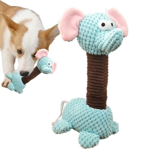 Bsbkoj Plüsch-Spielzeug, Quetsch-Spielzeug, interaktives Hunde-Teething, Puppy Kaugummi, Squeaky Dog Training Toy, Plush Dog Kauspielzeug, Kauspielzeug für Puppies, Teething Dog Toys von Bsbkoj