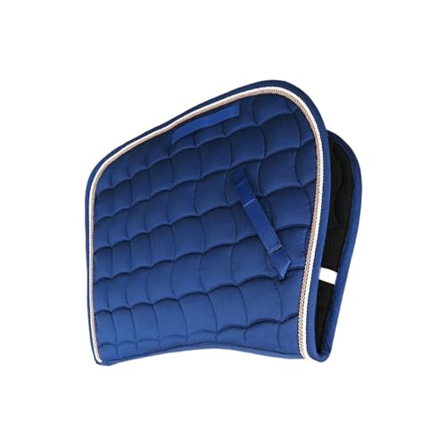 Bsbkoj Saddle Pad, Moisture-Absorbing Breathable Horse Riding Pad, 25.59x19.69 Inches, Ergonomic and Non-Slip Design, Lightweight Equestrian Accessory for Training, Competition von Bsbkoj