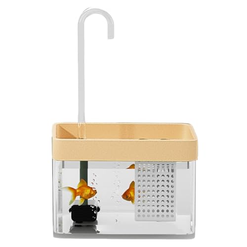 Cat Water Fountain, Automatic Water Fountain For Cats, Transparent Water Fountains For Cats Indoor, 1500ML Fish Tank Water Fountain, Automatic Dog And Cat Water Fountain, Pet Water Fountain von Bsbkoj