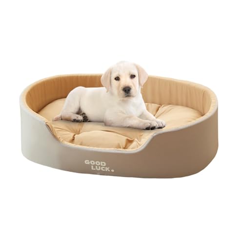 Dog Bed with Sides, Creative Dog Bed with Sides, Soft Puppy Nest with Removable Cat Sleeping Pad, Washable Double-Sided Pet Bed for Indoor Use, Seasons for Cats and Dogs von Bsbkoj