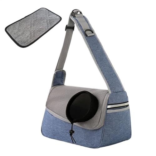 Dog Carrying Sling, Shoulder Bag Pet Sling Carrier, Dog Carry Bag with Storage Pocket, Breathable Travel Pet Carrier, Small Dog Pet Sling, Adjustable Pet Sling Carrier, Pet Sling for Travel von Bsbkoj