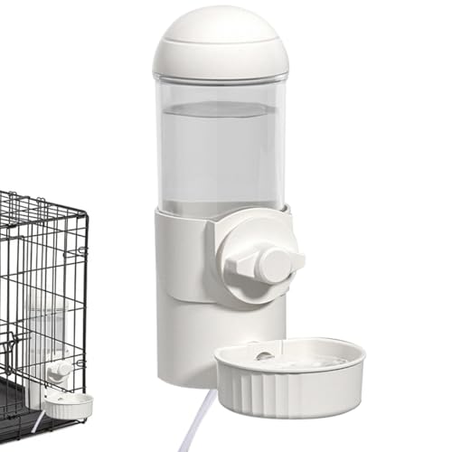 Dog Crate Wasserflasche, Auto-Wasserspender, beheiztes Haustier-Wasserspender, USB-Haustier-Wasserbehälter, Haustier-Wasserbehälter, Katzen- und Hundewasserspender, hängendes Wasser für Haustiere von Bsbkoj