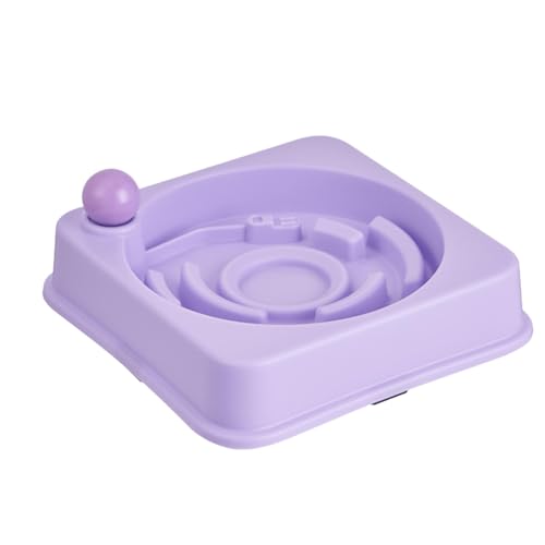 Dog Food Bowl Slow Feed, Slow Feeder Dog Bowl, High Strength Slow Feeder, Sturdy Dog Food Bowl, Cat Slow Feeder, Slow Feed Pet Bowl, Anti Bloat Dog Bowl, Dishwasher Safe Dog Bowl for Pets von Bsbkoj