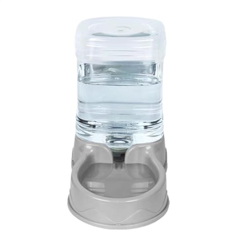 Entzückender Wasserspender, perfekter Futterspender, komfortables Haustier-Futtersystem, praktischer Katzen-Futterspender, 29 x 27 x 17 cm, Futterspender 320 g, Wasserspender 350 g für Haustiere von Bsbkoj