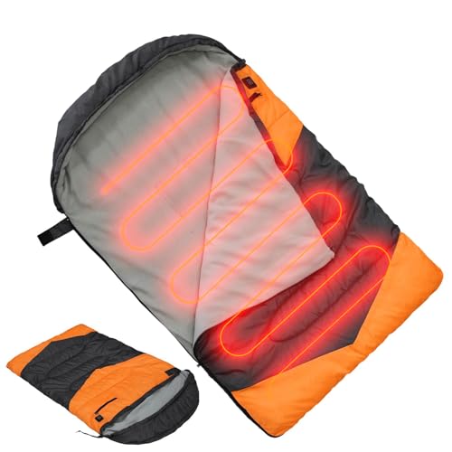 Heat Dog Sleeping Bag, Dog Bed Backpacking Gear, Heating Cat Warmer, Pet Sleeping Bed Portable, Hiking Pet Bed, Backpacking Dog Bed, Camping Pet Warmer, Electric Heating Pad for Pets von Bsbkoj