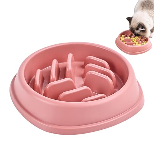 Hundenapf Slow Feeder Interaktive Pet Slow Eating Labyrinth Dishes, Anti-Kipp-Labyrinth-Futterschale für alle Hunderassen von Hunden und Katzen, perfekt für die Förderung gesunder Essgewohnheiten von Bsbkoj