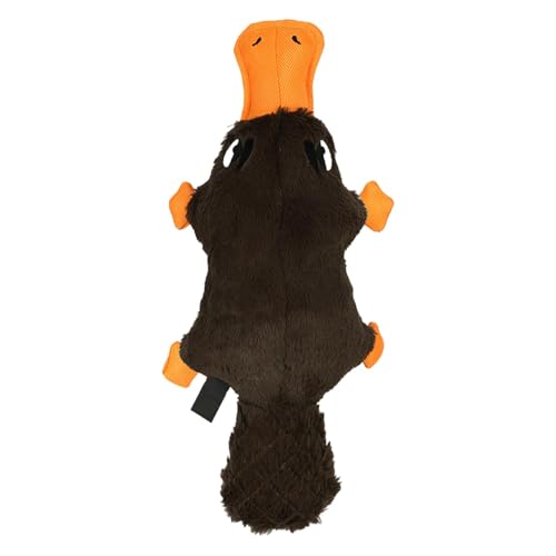 Hundespielzeug, Squeaky Plüsch, Kauspielzeug, Chew Resistant, langlebig, stabil, interaktiv, für große Hunde & Cocker Spaniel, 35,9 cm, Schwarz von Bsbkoj