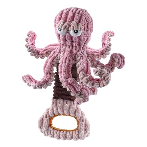 Octopus Hundespielzeug, interaktives Hundespielzeug, buntes Kauspielzeug, Ziehringe Hundespielzeug, lustiges Hundespielzeug, kleines Hundespielzeug, mittleres Hundespielzeug, großes Hundespielzeug, von Bsbkoj