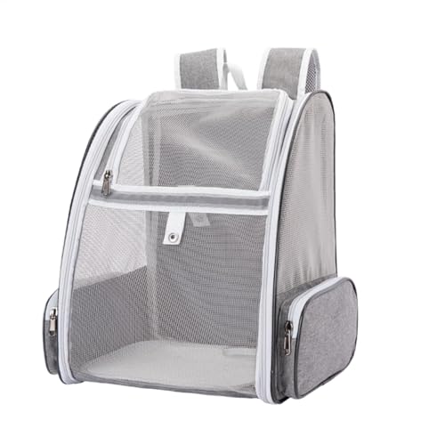 Pet Backpack Carrier, Breathable Mesh Dog Pouch, Ventilated Design, Portable Puppy Carrying Stylish Secure Bag,42x38x32cm/16.54x14.96x12.6in, Travel-Friendly von Bsbkoj