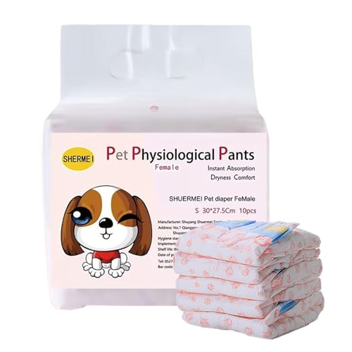 Diapers, Absorbent Dog Wrap, Leakproof Dog Diapers, Male Female Dog Diapers, Travel Dog Pee Diapers, Dog Diapers, Adjustable Pet Wrap Diapers, Dog Diapers von Bsbkoj