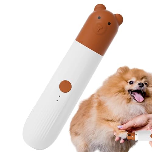 Rechargeable Dog Nail Grinder, Electric Pet Nail Trimmer, Dog Nail Grinder With LED Light, Professional Dog Nail Grinder, Pet Nail Grinder For Cats And Dogs, Rechargeable Pet Nail Grinder, Electric Na von Bsbkoj