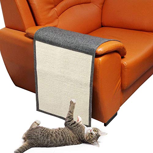 Btrice Natural Sisal Möbelschutzkissen Cat Scratching Board, Cat Scratching Cushion Sofa Shield - Kratzteppich Für Bett, Stuhl, Sofa, Sitz, Treppe von Btrice